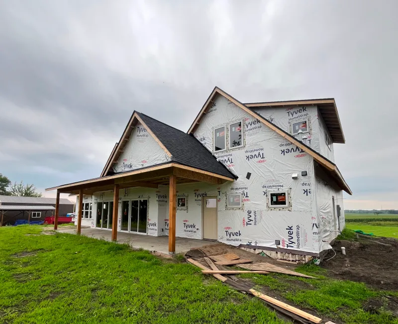 custom home build jordan mn