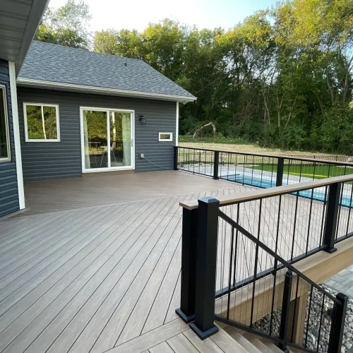 deck porch construction excellent builders jordan mn